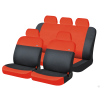 Чехол один на переднее сиденье HR AIR-CHAIR красный-чёрный
